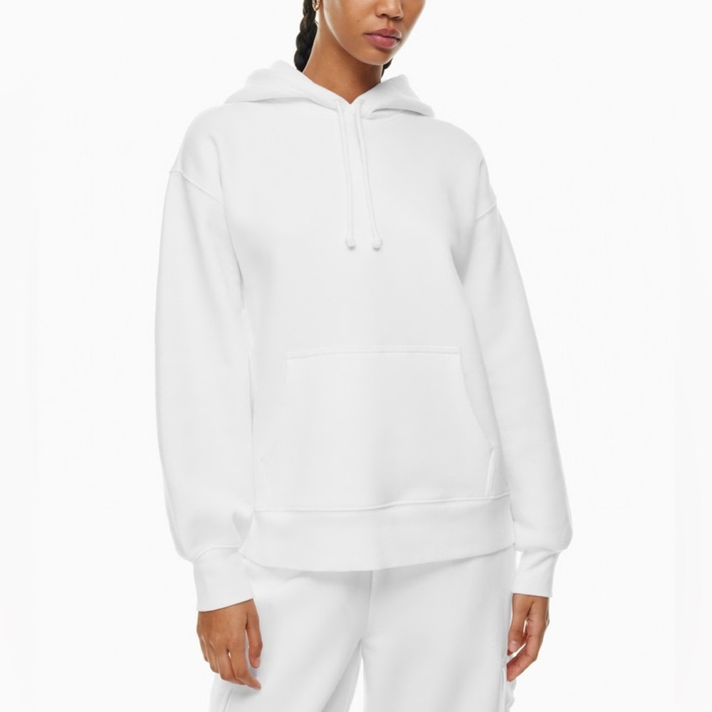 TNA Aritzia Cozy Fleece Boyfriend Hoodie Sweatshirt US XS